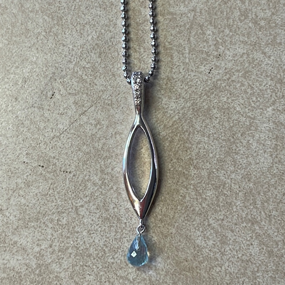 Cookie Lee silver necklace